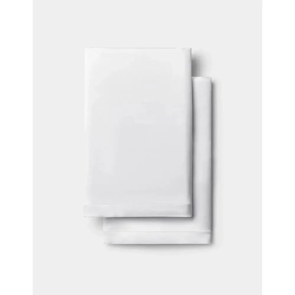 Cozy Earth Viscose Bamboo Sheet Set White King Flat Fitted